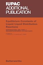 Télécharger le livre :  Equilibrium Constants of Liquid-Liquid Distribution Reactions