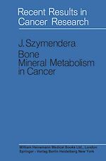 Télécharger le livre :  Bone Mineral Metabolism in Cancer