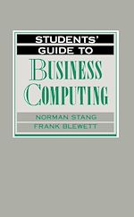 Télécharger le livre :  Students' Guide to Business Computing