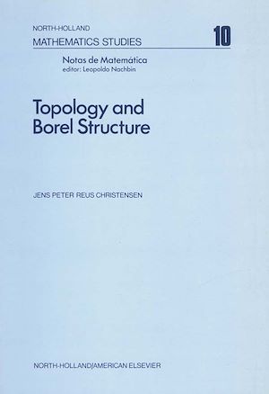 Téléchargez le livre :  Topology and Borel structure