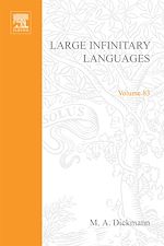 Télécharger le livre :  Large Infinitary Languages