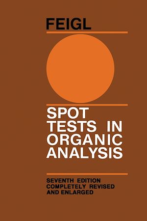 Download the eBook: Spot Tests in Organic Analysis