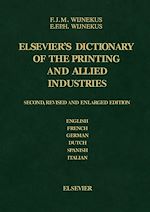 Download this eBook Dictionary of the Printing and Allied Industries
