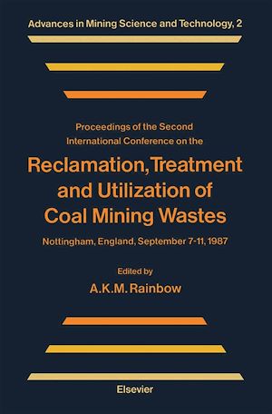 Téléchargez le livre :  Reclamation, Treatment and Utilization of Coal Mining Wastes