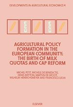 Télécharger le livre :  Agricultural Policy Formation in the European Community