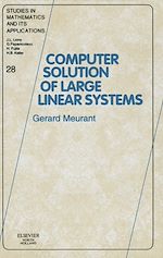 Télécharger le livre :  Computer Solution of Large Linear Systems