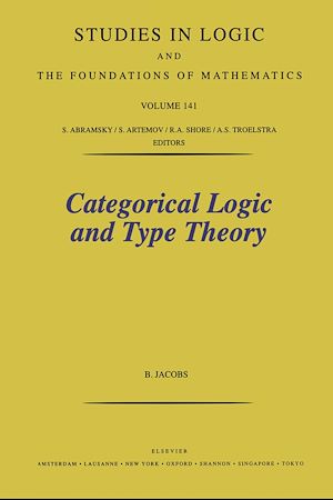 Téléchargez le livre :  Categorical Logic and Type Theory