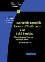 Télécharger le livre :  Hydrophile - Lipophile Balance of Surfactants and Solid Particles