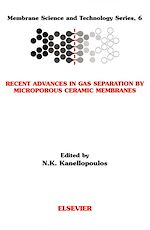 Download this eBook Recent Advances in Gas Separation by Microporous Ceramic Membranes