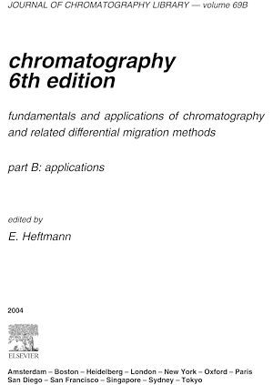Téléchargez le livre :  Chromatography