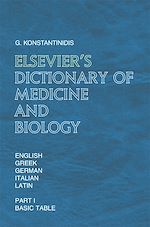 Download this eBook Elsevier's Dictionary of Medicine and Biology