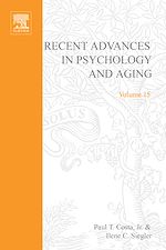 Télécharger le livre :  Recent Advances in Psychology and Aging