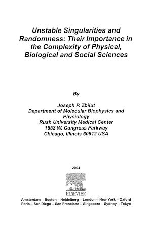 Téléchargez le livre :  Unstable Singularities and Randomness