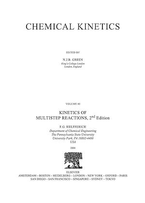 Téléchargez le livre :  Kinetics of Multistep Reactions