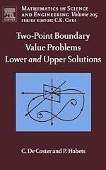 Télécharger le livre :  Two-Point Boundary Value Problems: Lower and Upper Solutions