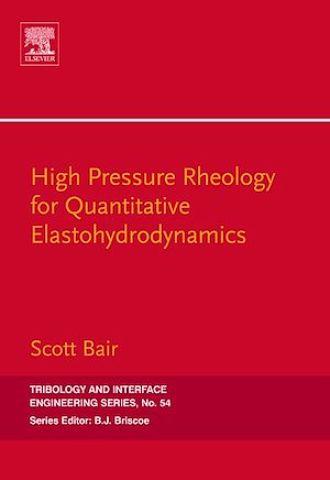 Téléchargez le livre :  High Pressure Rheology for Quantitative Elastohydrodynamics