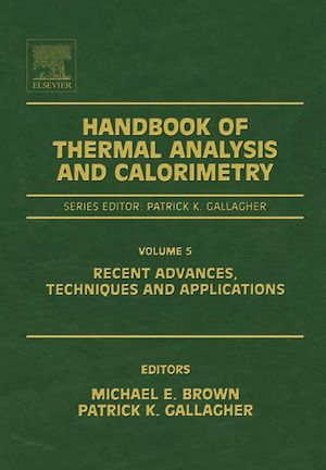 Téléchargez le livre :  Handbook of Thermal Analysis and Calorimetry