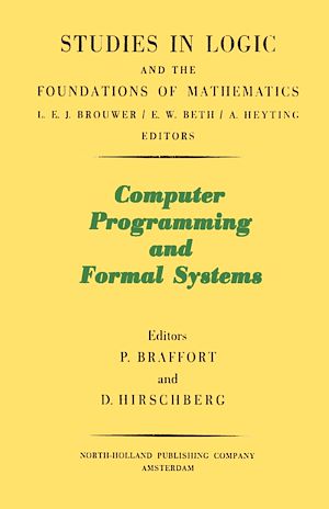 Téléchargez le livre :  Computer Programming and Formal Systems