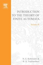 Télécharger le livre :  Introduction to the Theory of Finite Automata