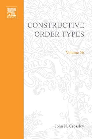 Téléchargez le livre :  Constructive order types
