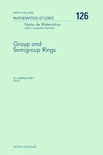 Télécharger le livre :  Group and Semigroup Rings