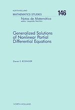 Télécharger le livre :  Generalized Solutions of Nonlinear Partial Differential Equations