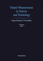 Télécharger le livre :  Output Measurement in Science and Technology