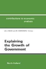 Télécharger le livre :  Explaining the Growth of Government