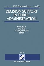 Télécharger le livre :  Decision Support in Public Administration