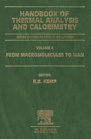 Téléchargez le livre :  Handbook of Thermal Analysis and Calorimetry