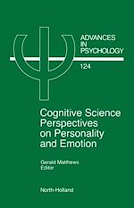 Télécharger le livre :  Cognitive Science Perspectives on Personality and Emotion