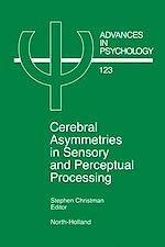 Télécharger le livre :  Cerebral Asymmetries in Sensory and Perceptual Processing