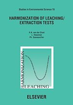 Télécharger le livre :  Harmonization of Leaching/Extraction Tests