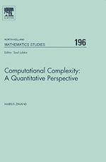 Télécharger le livre :  Computational Complexity: A Quantitative Perspective