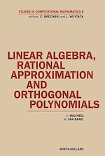 Télécharger le livre :  Linear Algebra, Rational Approximation and Orthogonal Polynomials