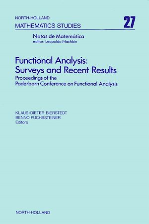 Téléchargez le livre :  Functional Analysis: Surveys and Recent Results