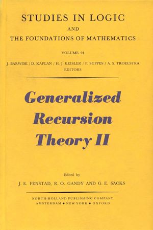 Téléchargez le livre :  Generalized Recursion Theory II