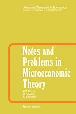 Télécharger le livre :  Notes and Problems in Microeconomic Theory