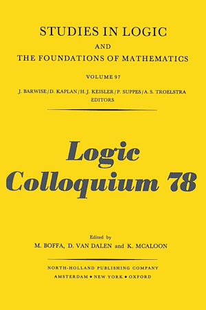 Téléchargez le livre :  Logic Colloquium '78, Proceedings of the colloquium held in Mons