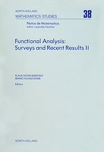 Télécharger le livre :  Functional Analysis: Surveys and Recent Results II