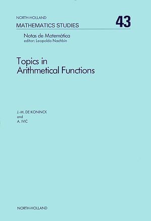 Téléchargez le livre :  Topics in arithmetical functions