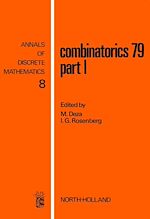 Télécharger le livre :  Combinatorics 79. Part I