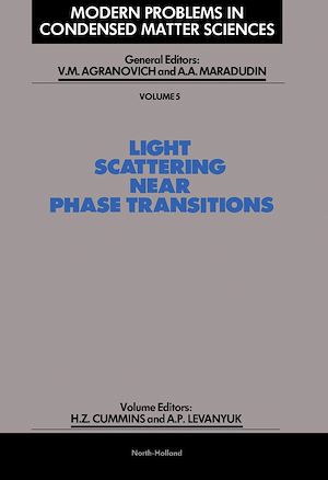Téléchargez le livre :  Light Scattering Near Phase Transitions