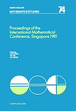 Télécharger le livre :  Proceedings of the International Mathematical Conference, Singapore 1981