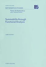 Télécharger le livre :  Summability Through Functional Analysis