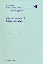 Télécharger le livre :  Minimal Surfaces of Codimension One