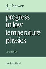 Télécharger le livre :  Progress in Low Temperature Physics