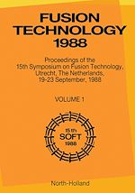 Télécharger le livre :  Fusion Technology 1988