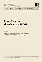 Télécharger le livre :  Recent Topics in Nonlinear PDE
