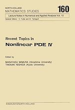 Télécharger le livre :  Recent Topics in Nonlinear PDE IV